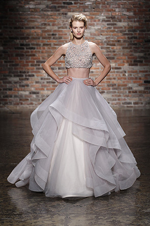 haley paige 2014 Bridal Fashion Week   Hayley Paige Spring 2014